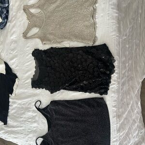 Elegant Black Sleeveless Top